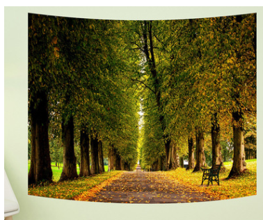 Cartoon Fantasy Tapestry Wall Hanging Home Decor Background