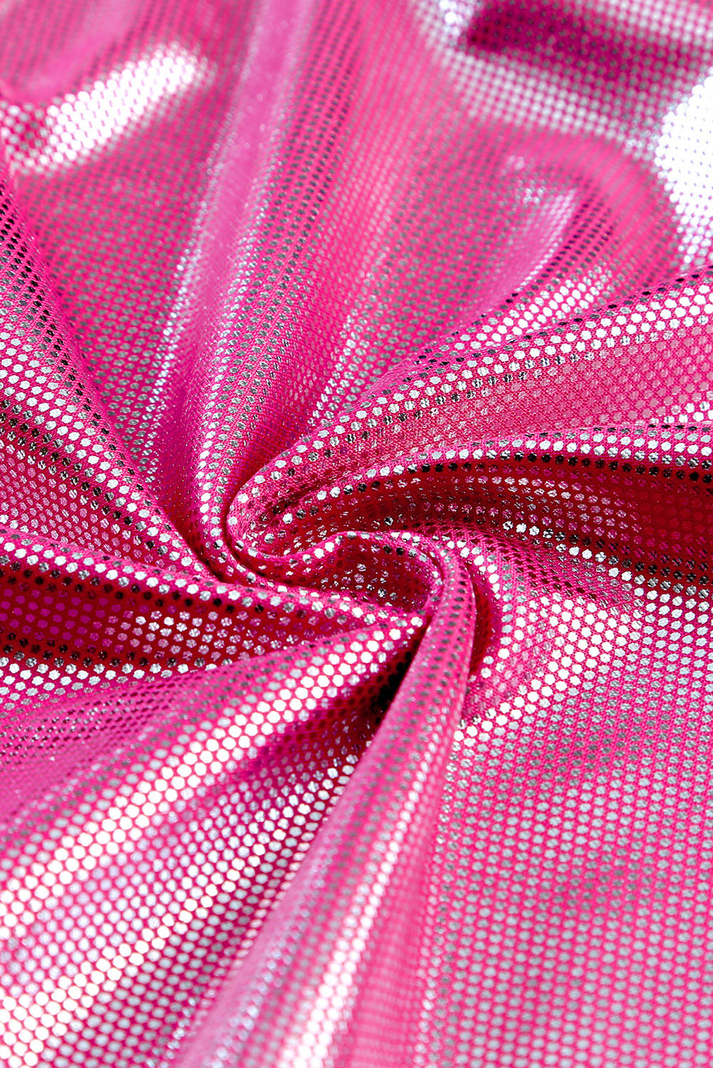 Glitter High Neck Sleeveless Bodysuit