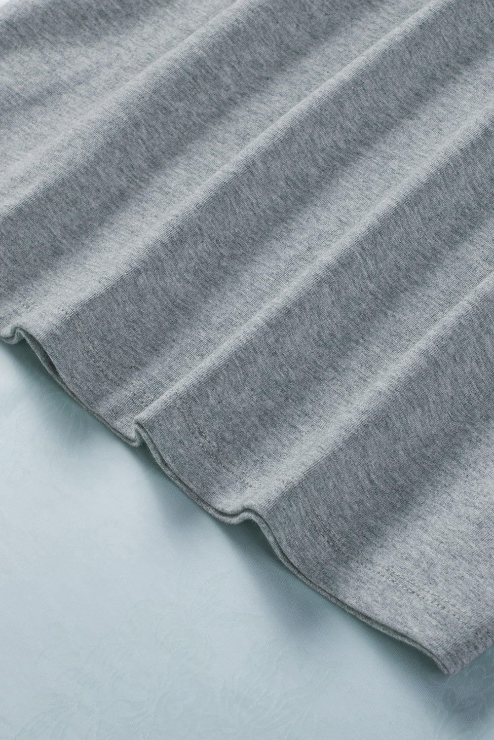 Crew Neck Tank and Drawstring Ruffled Shorts Lounge Set