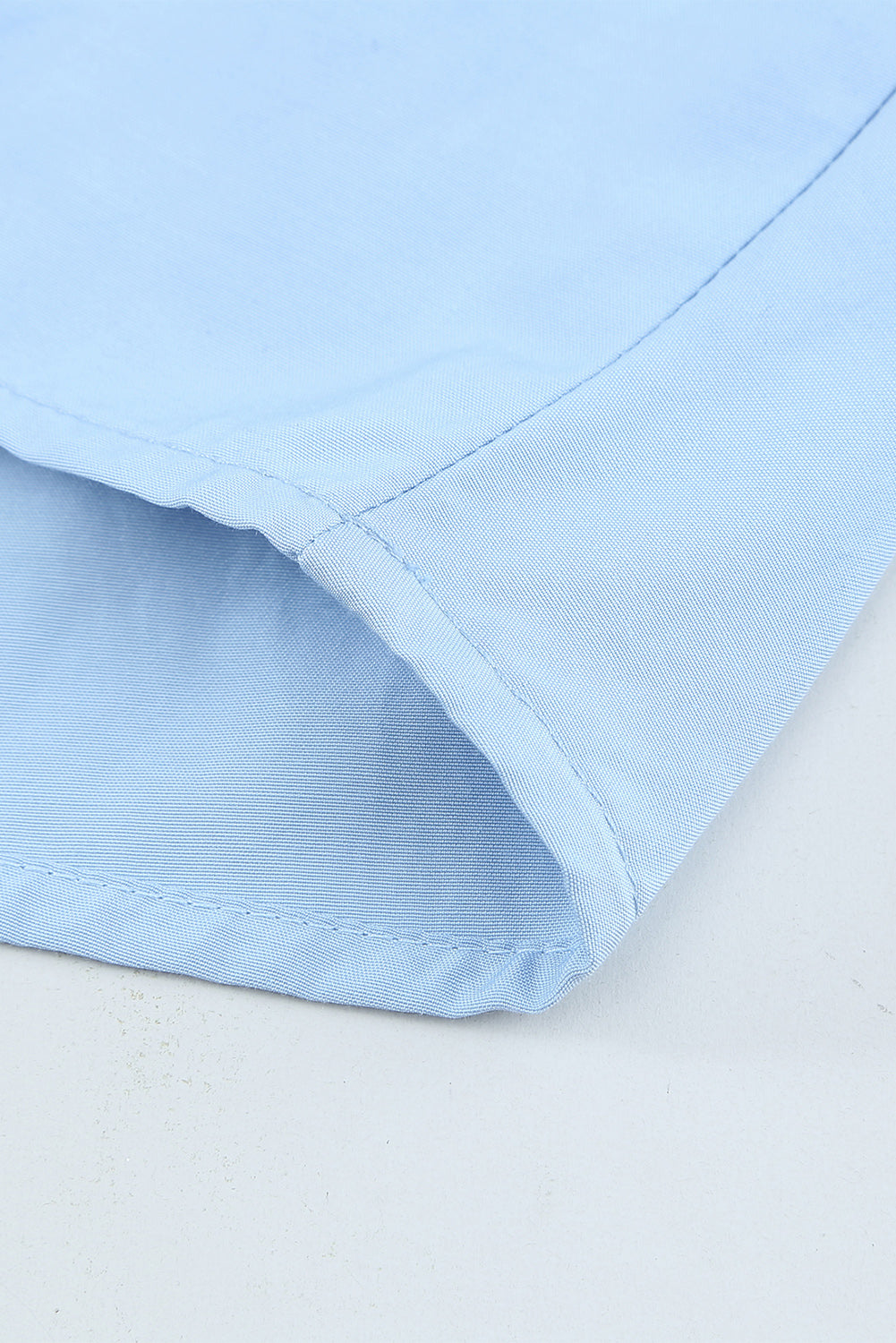 Green Drak Green Crochet Trim Hollow-out Blouse