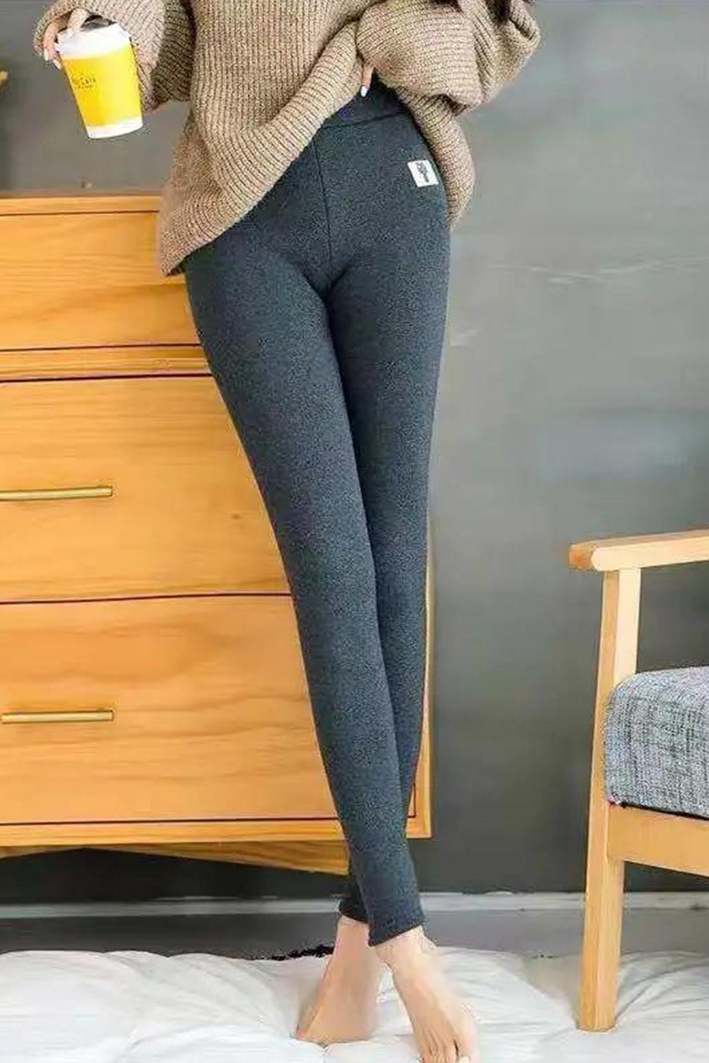 Fleece Lined Butt Lifting Tummy Control Leggings