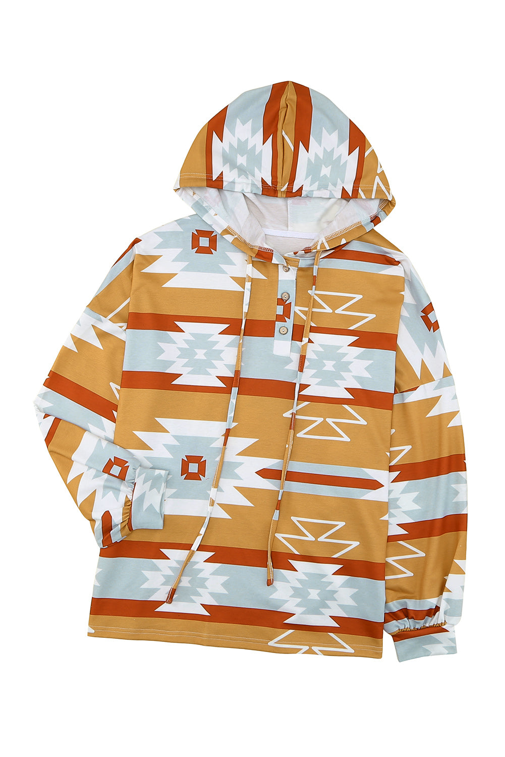 Tribal Aztec Print Hoodie