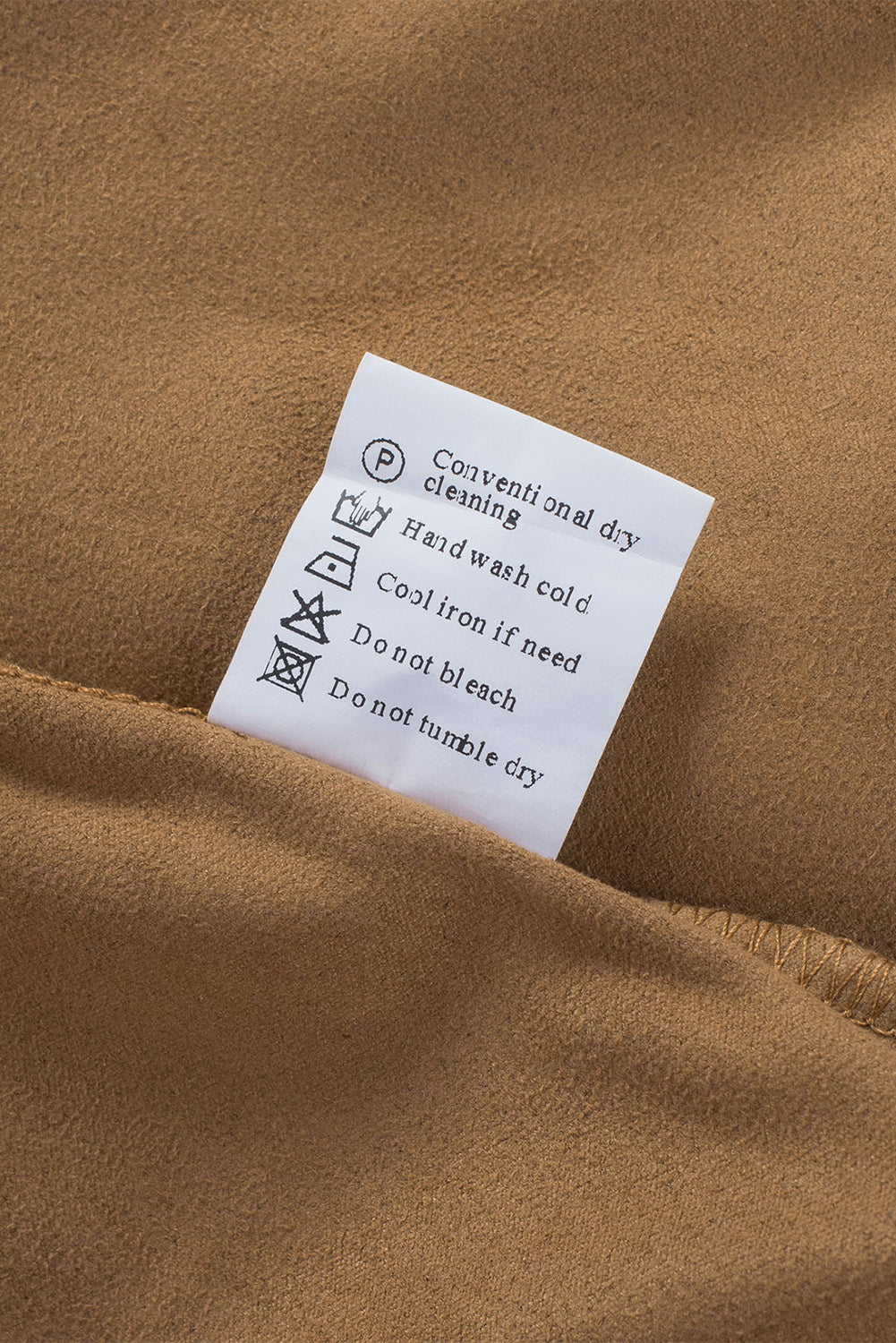 Tassel Zipped Pockets High Waist Mini Skirt