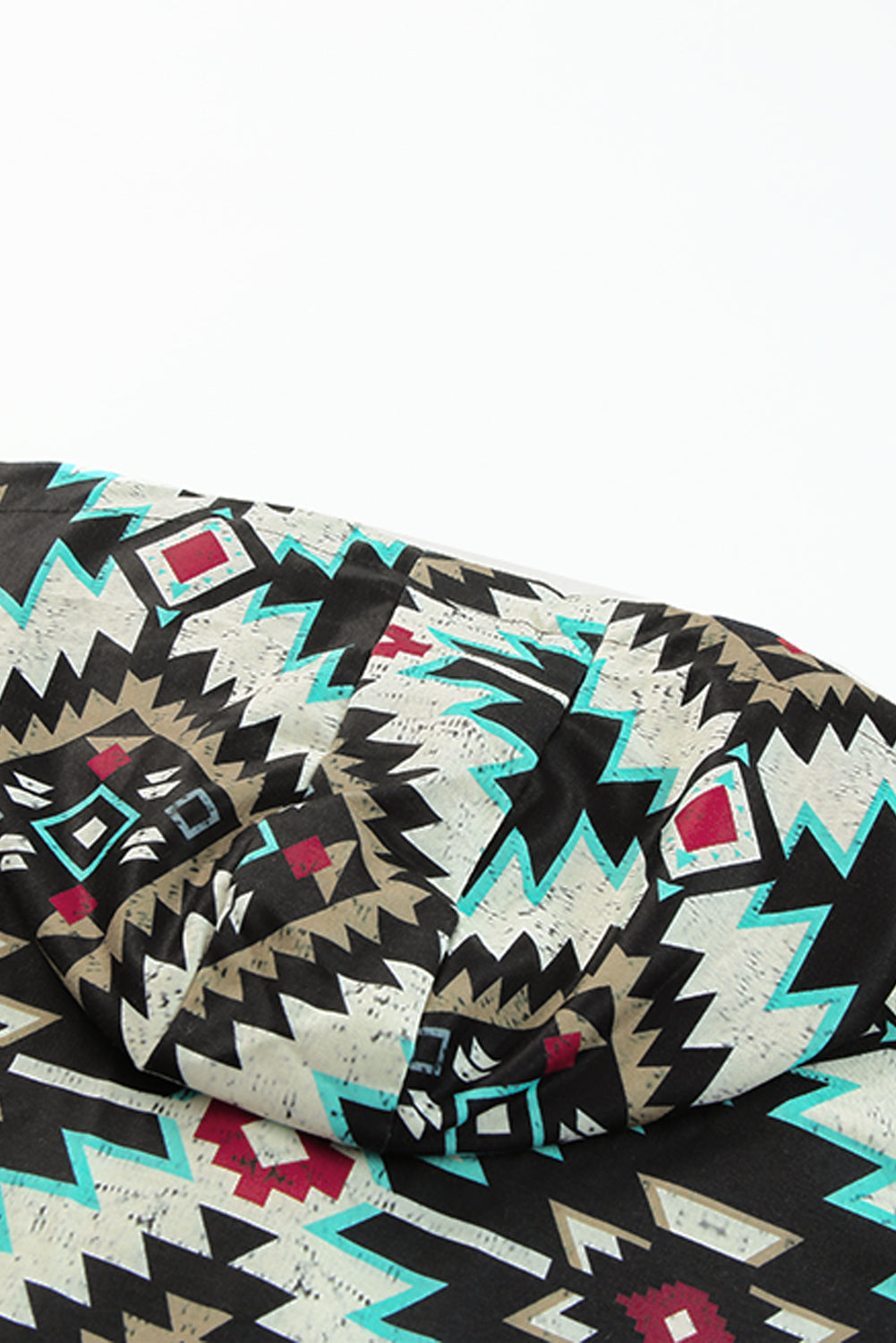 Tribal Geometric Print Hoodies with Pocket