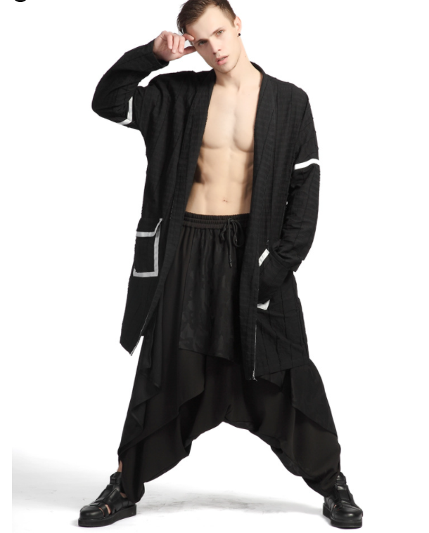 Dark Non-mainstream New Men's Casual Pants Loose Pants