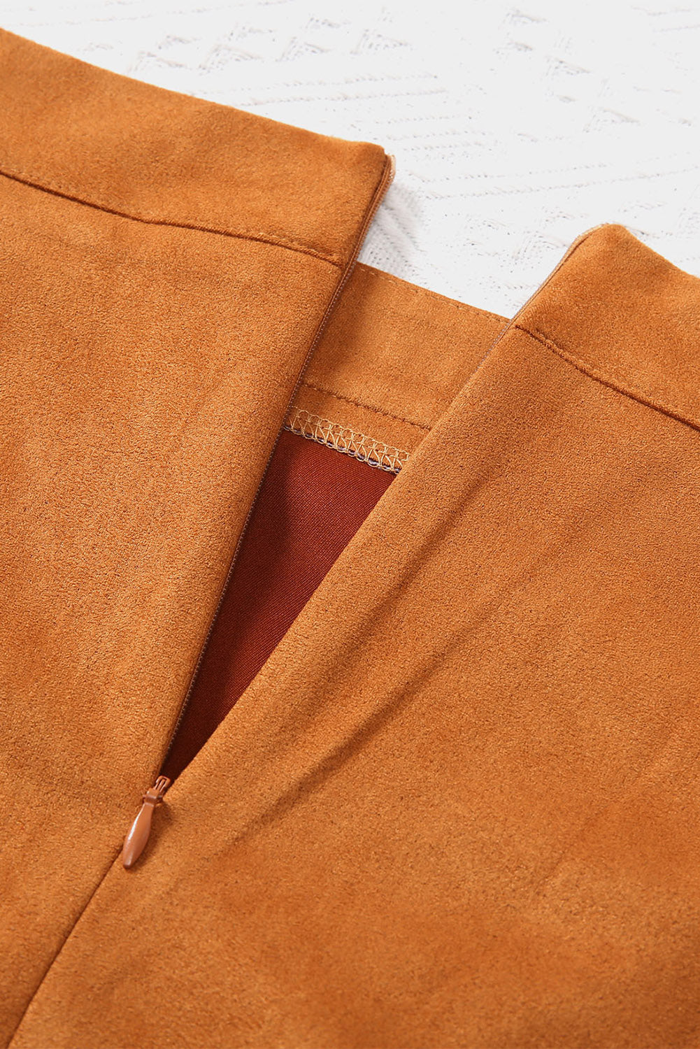 Fringed Wrap Western Midi Skirt