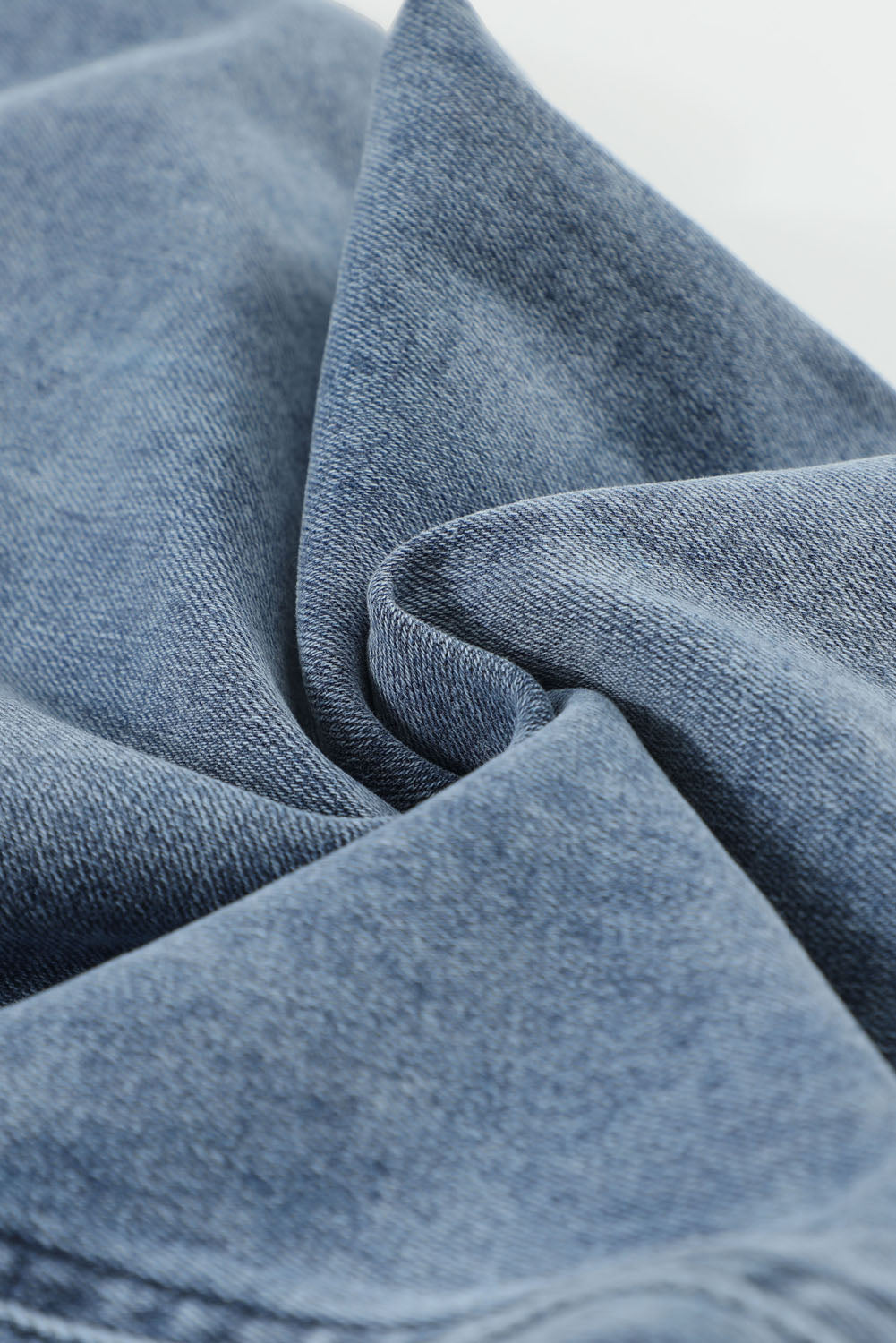 Drawstring High Waist Daisy Patches Straight Leg Jeans