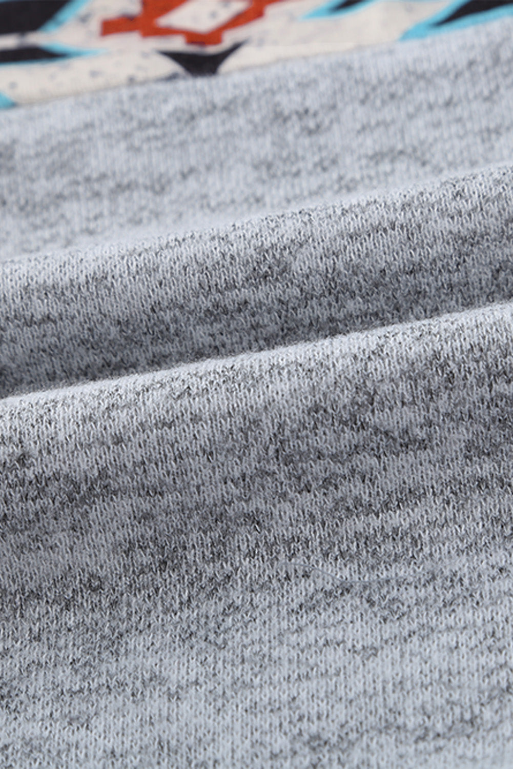 Tribal Geometric Print Hoodies with Pocket