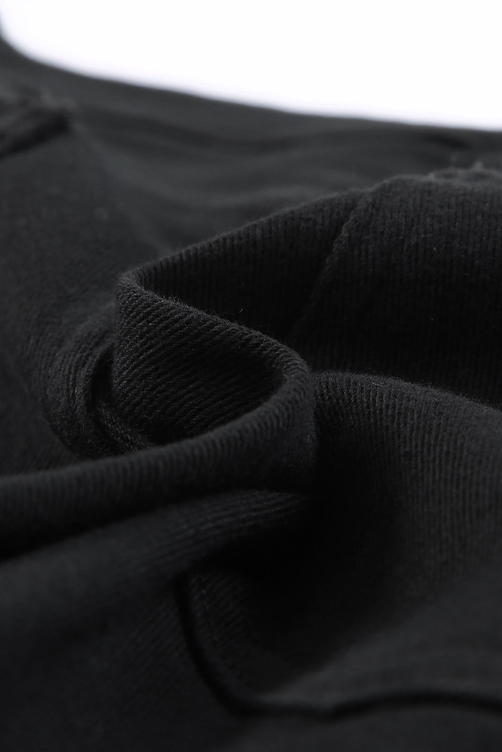 Distressed Tasseled Denim Shorts