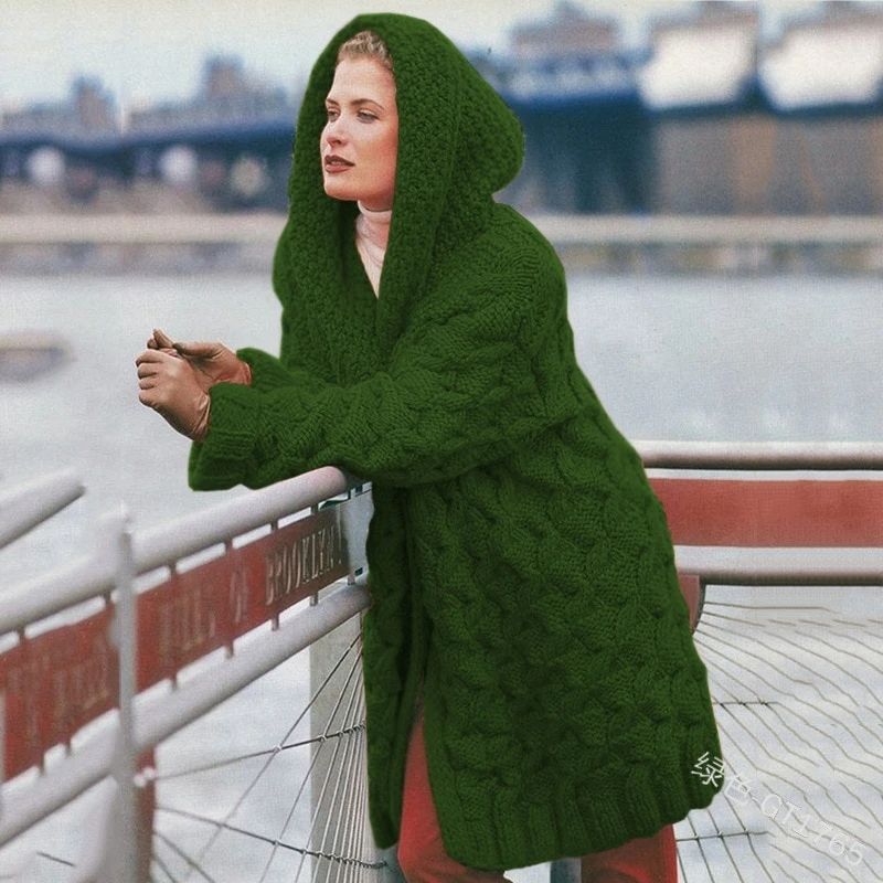 Thick wild hooded sweater