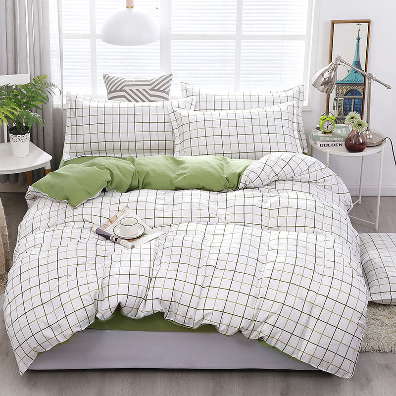 Fashion Household Simple Printing Polyester Bedding