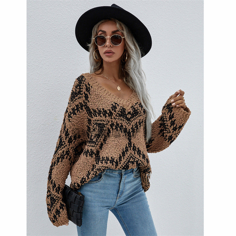 Women's Knitted Commuter Pullover Sweater