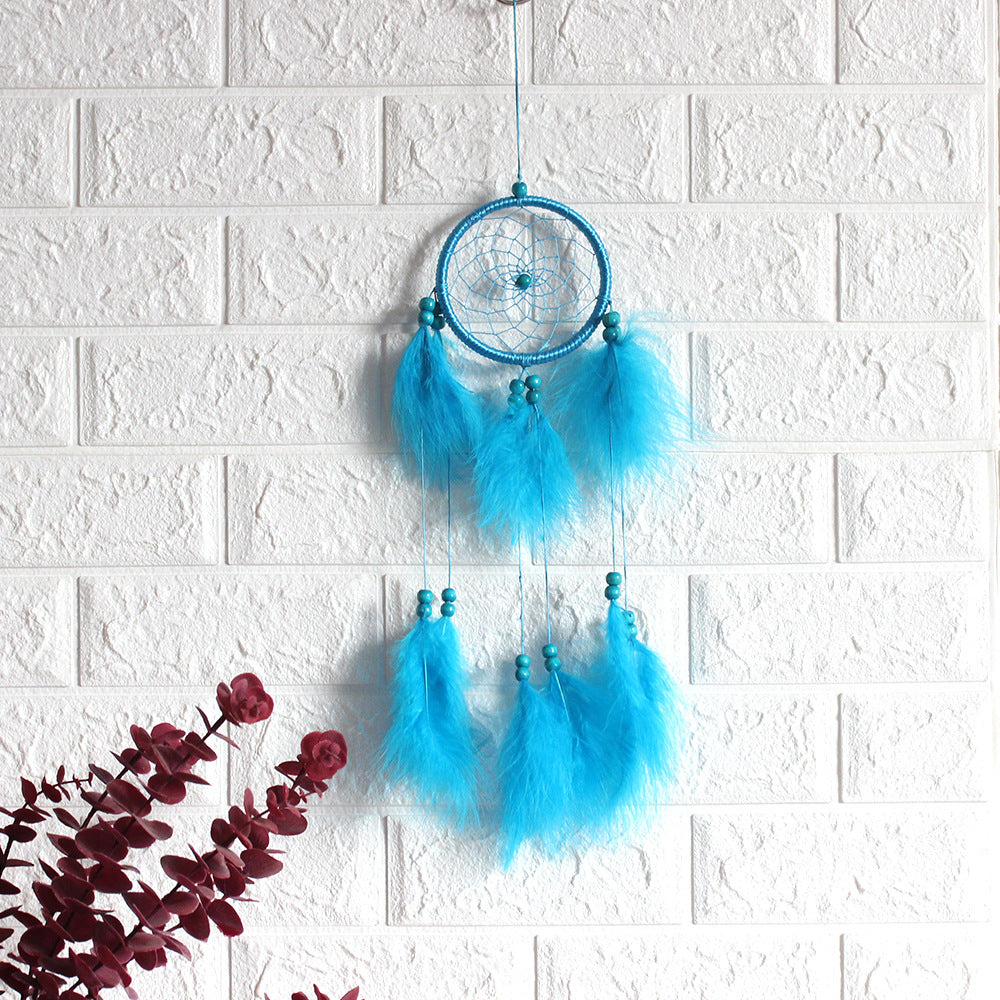 Creative Feather Wind Chimes Ornaments Dreamcatcher
