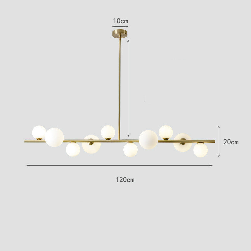 Household Nordic Tooling Lengthened Customized Chandelier