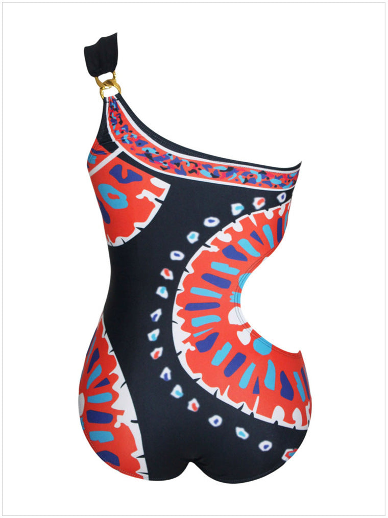 Indian style printed swimsuit