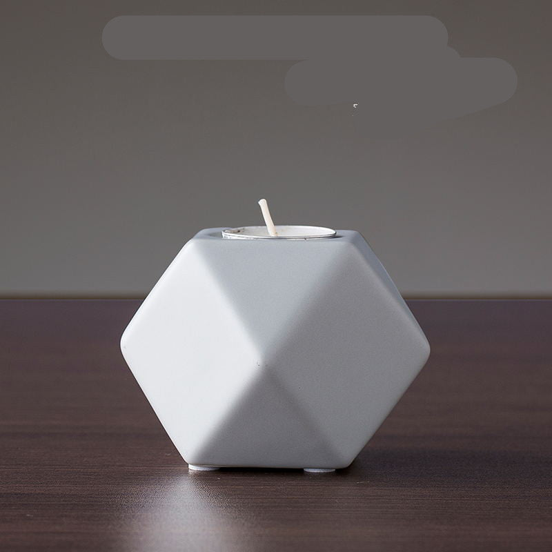 Nordic ceramic candlestick creative retro ins decoration wholesale