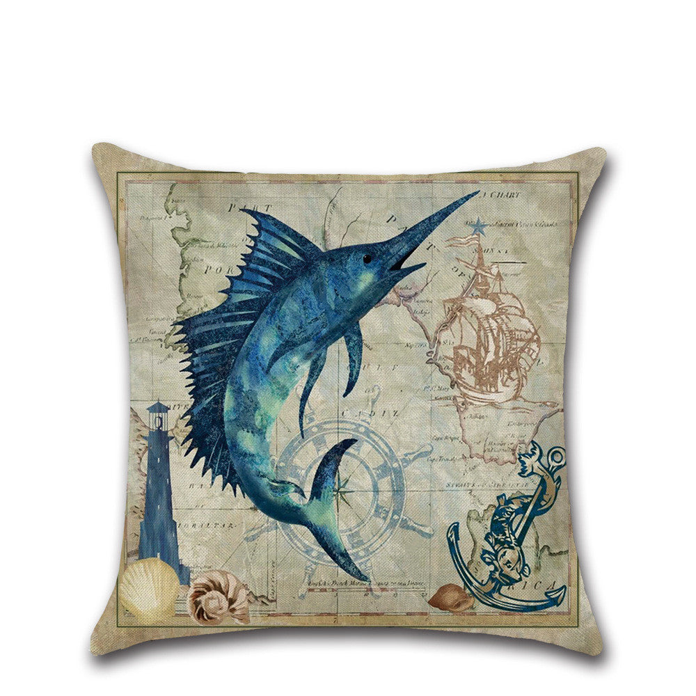 Marine Life series pillow cases