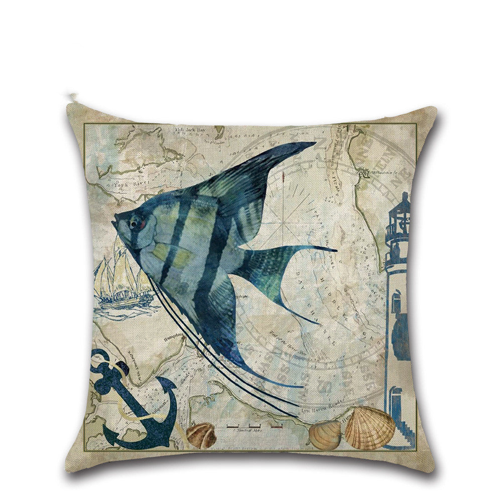 Marine Life series pillow cases