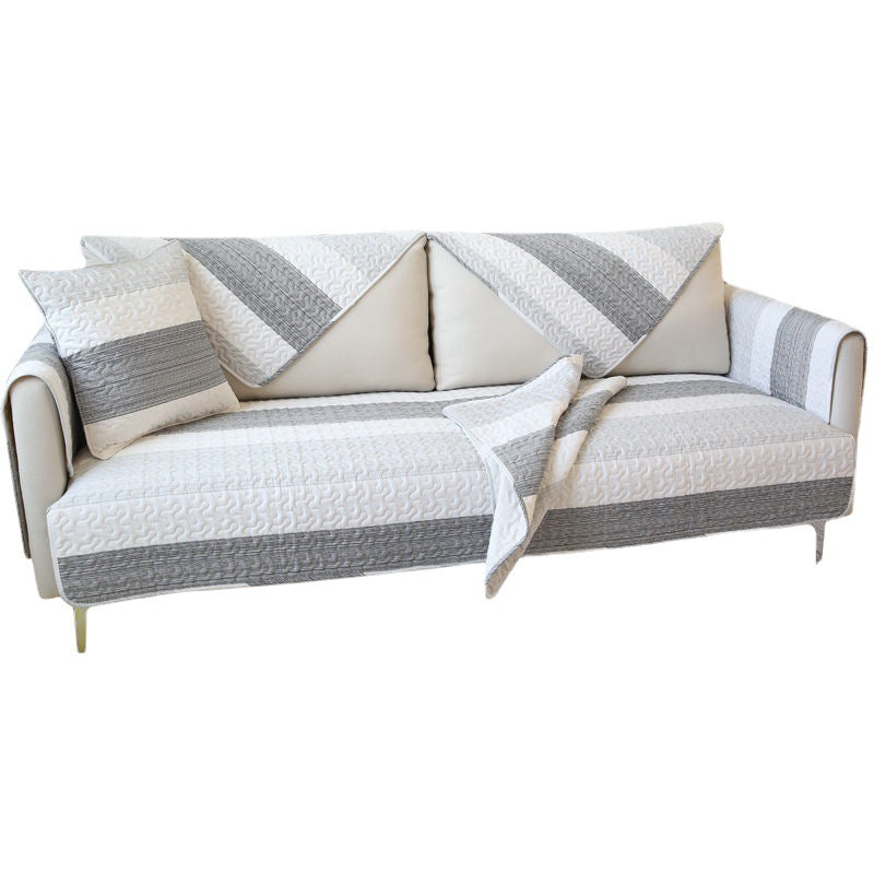 Modern Minimalist Striped Print Back Cover