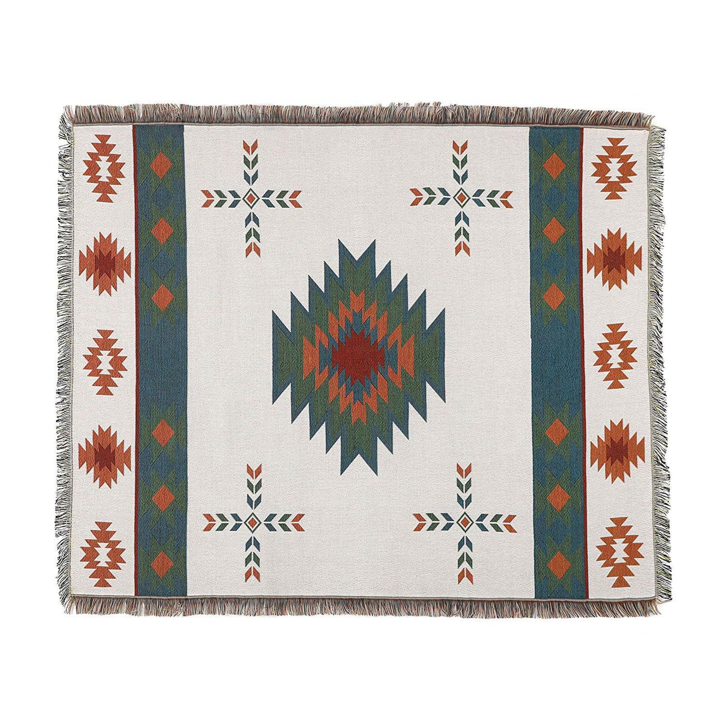 Kashgar Style Bohemian Blanket Ethnic Style Fabric Blanket