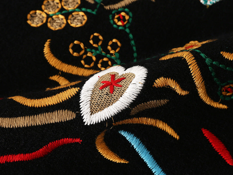 Sweater Women Retro Ethnic Style Three-dimensional