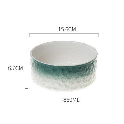 Nordic style creative ceramic bowl