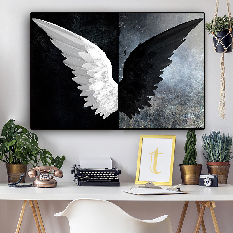 Feather Wings Art Painting Decorative Painting Core
