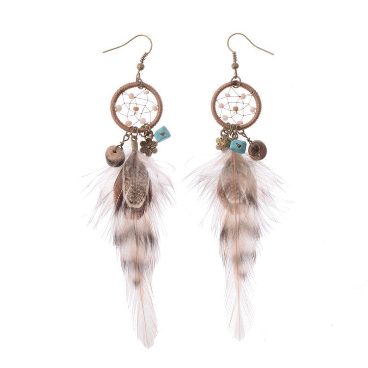Seaside Holiday Personality Ethnic Style Earrings