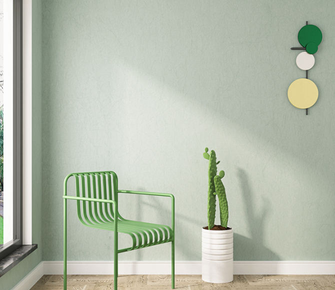 Nordic style solid color wallpaper