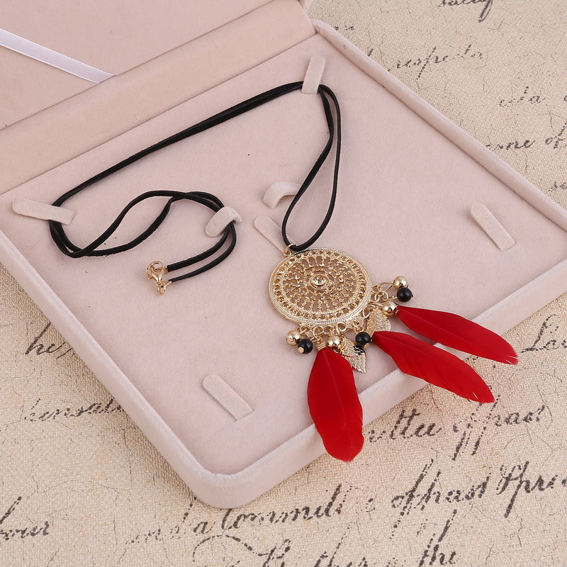 Vintage sweater necklace wholesale long sweater chain