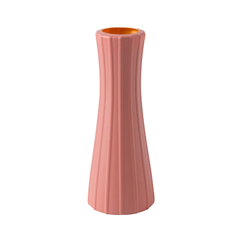 Nordic Style Plastic Imitation Glaze Vase Living Room