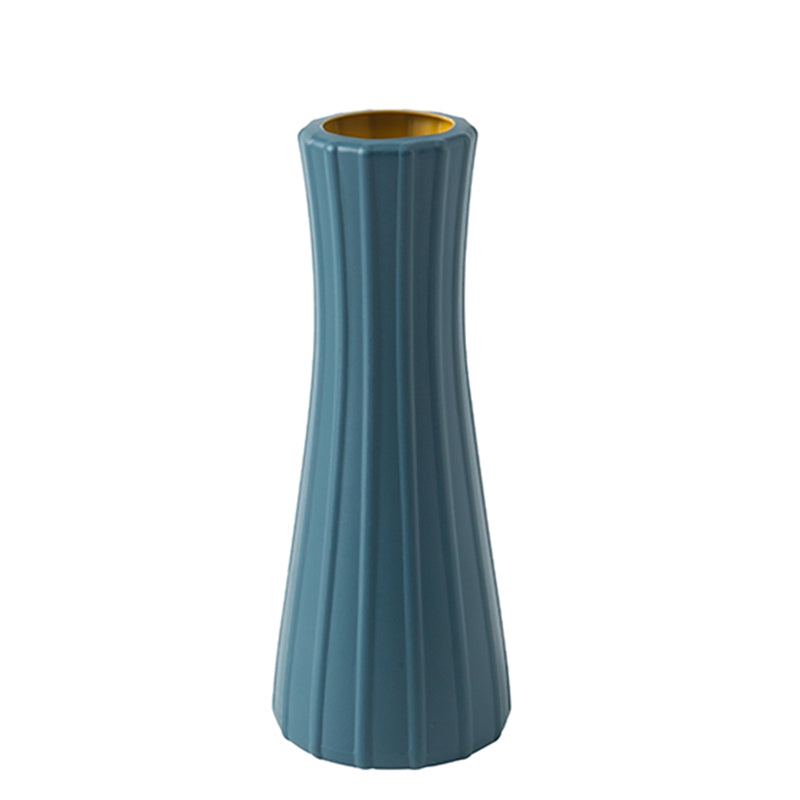 Nordic Style Plastic Imitation Glaze Vase Living Room