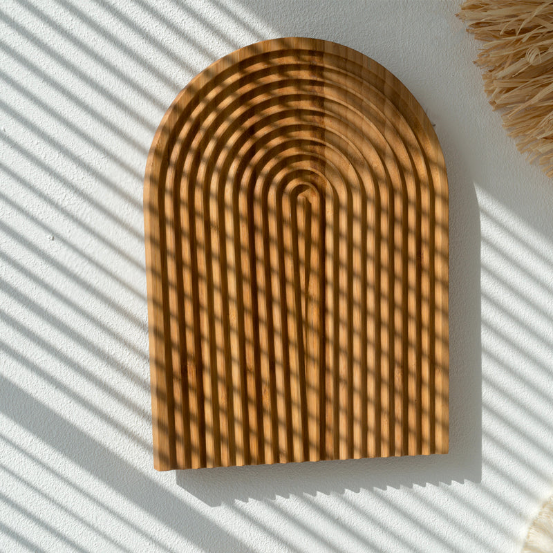 Straw Wooden Simple Nordic Retro Wall Hanging