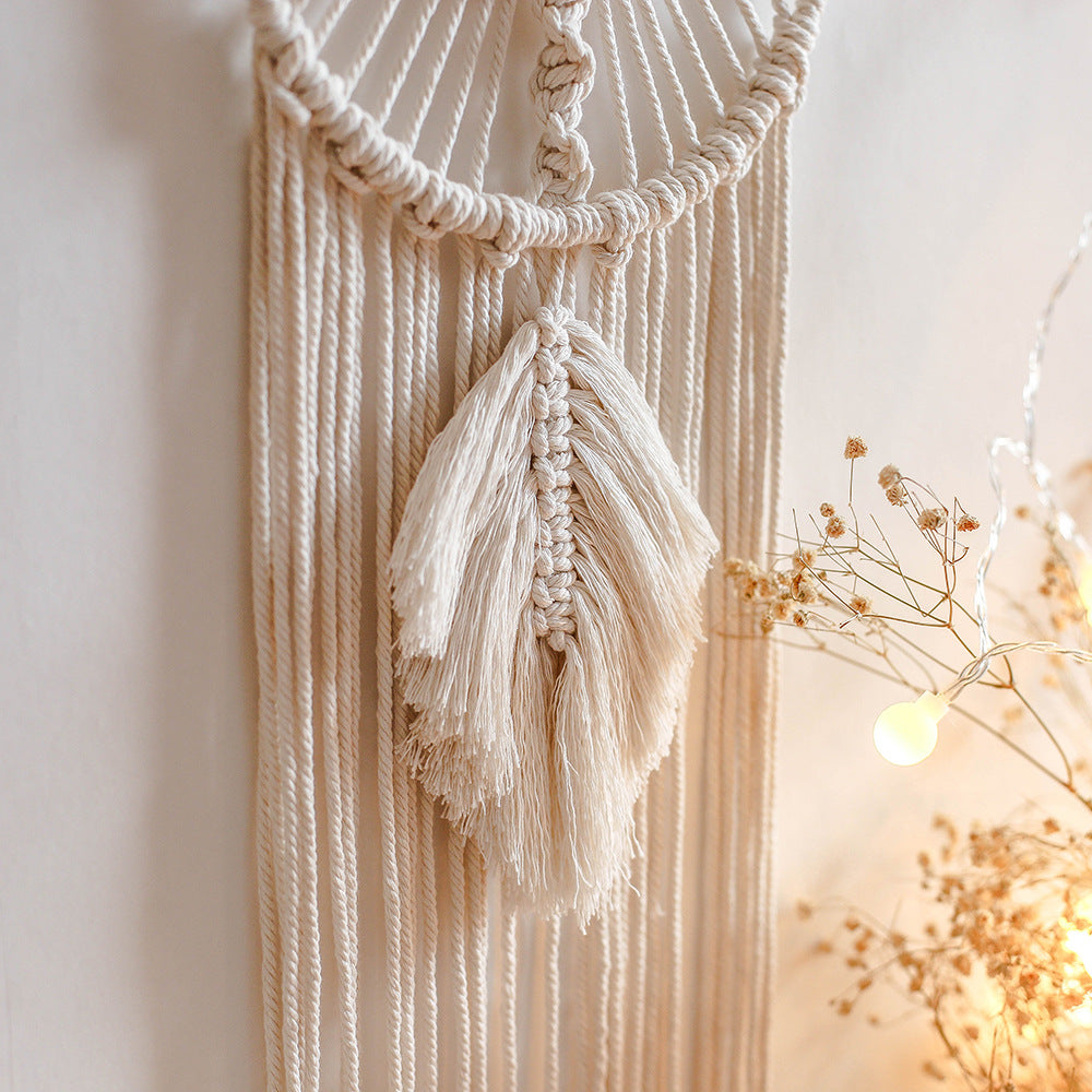 Nordic Cotton Rope Braided Wall Hanging