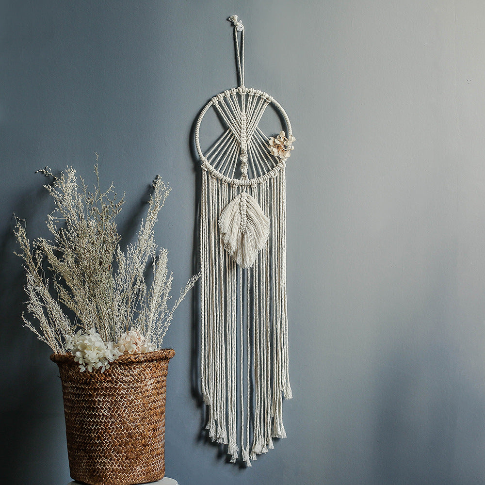 Nordic Cotton Rope Braided Wall Hanging