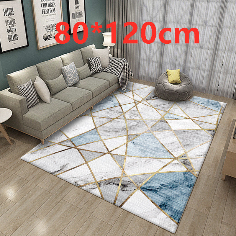 Nordic Modern Minimalist Living Room Coffee Table Carpet