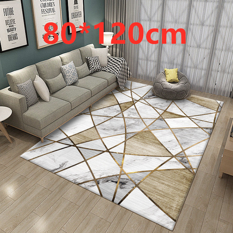 Nordic Modern Minimalist Living Room Coffee Table Carpet