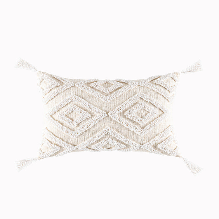 Modern Minimalist Nordic Style Tufted Geometric Three-dimensional Pillowcase