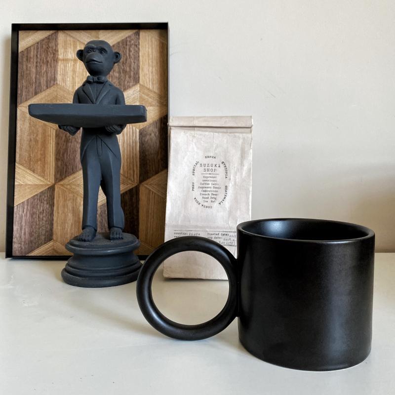 Niche Coffee Cup Nordic Ink Dot Cup Ceramic