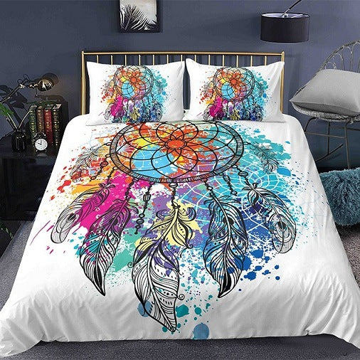 Dreamcatcher Digital Printing 3d Brushed Bedding
