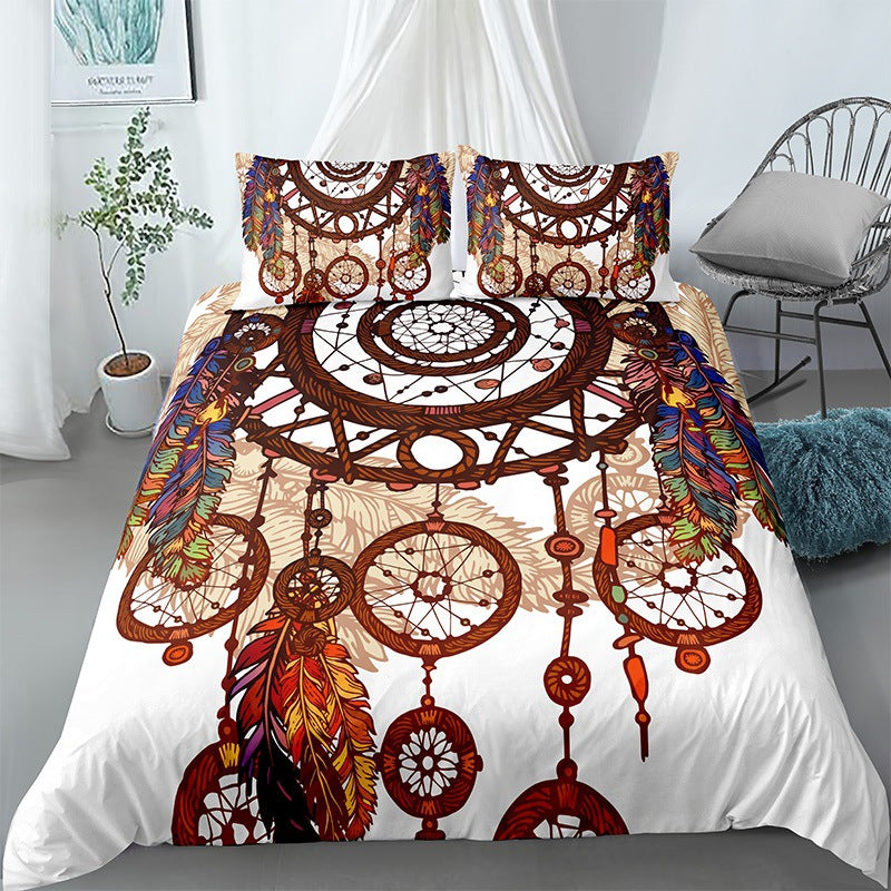 Dreamcatcher Digital Printing 3d Brushed Bedding