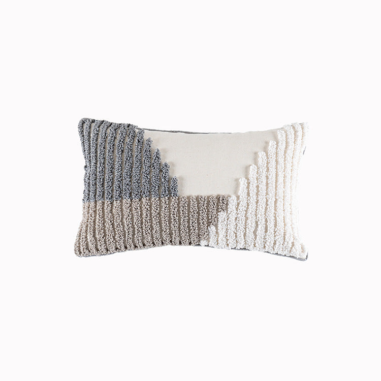 Tufted Loop Pile Pillowcase Modern Minimalist Nordic Style Cushion Cover