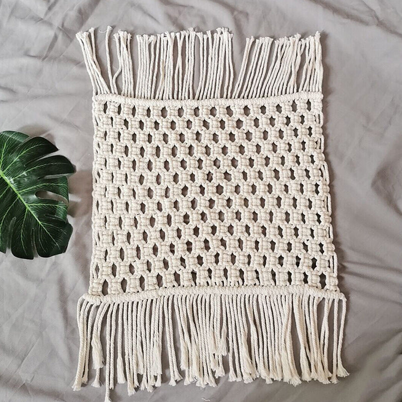 Nordic Home Hand-woven Mat Photography Props