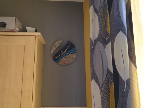 Nordic Marble Light Luxury Wall Clock Living Room