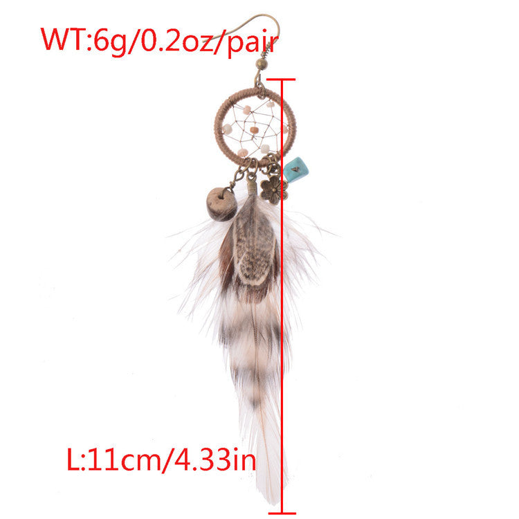 Seaside Holiday Personality Ethnic Style Earrings