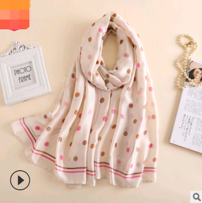 Spring, summer and autumn, new flowers, elegant and high-end artificial silk scarf, female decorative shawl, sunscreen beach towel
