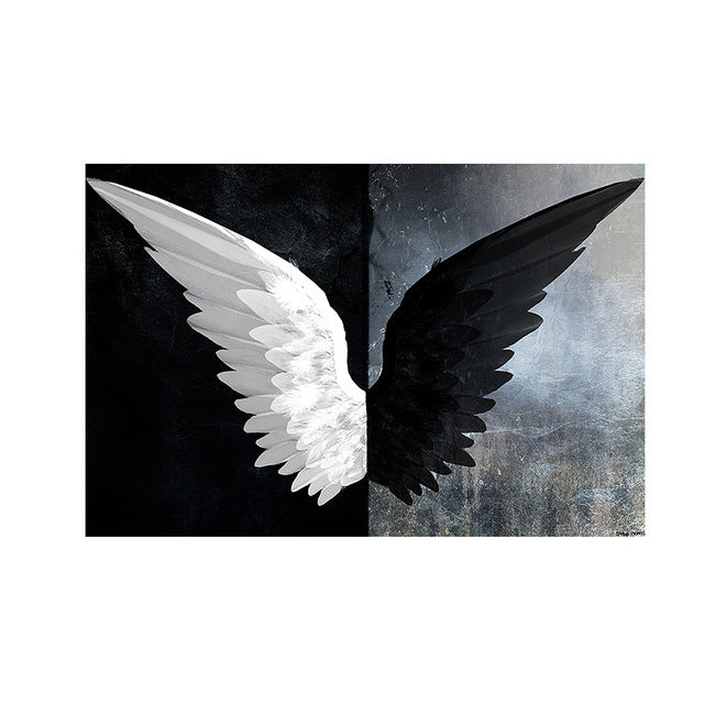 Feather Wings Art Painting Decorative Painting Core