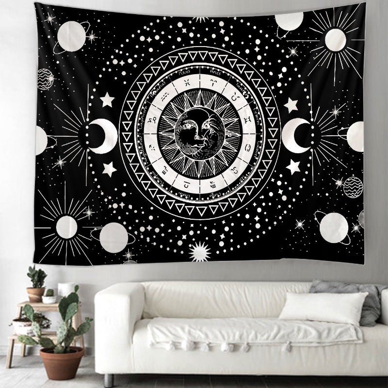 Nordic Style Ins Decorative Cloth Tapestry Background
