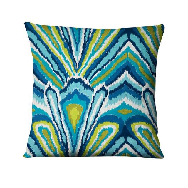 Peacock Feather Art Design Digital Printed Pillowcase