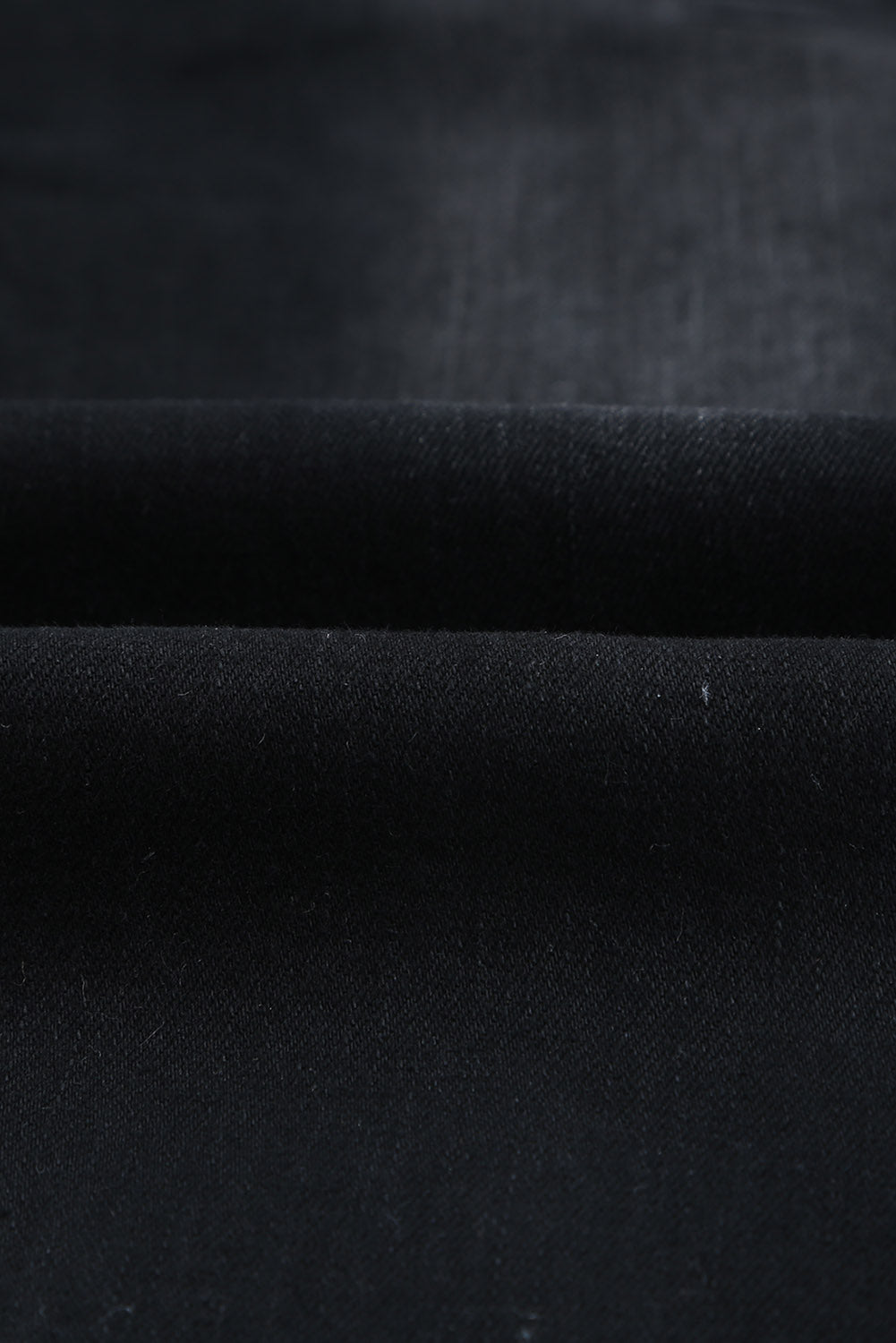 Multicolor Distressed Bell Bottom Denim Pants